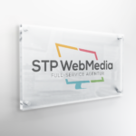 Büroschild STP WebMedia